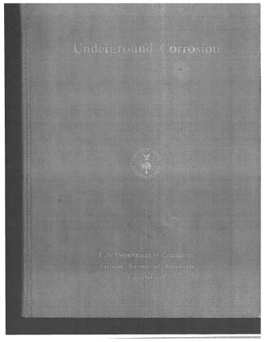 خرید و دانلود نسخه کامل کتاب Underground Corrosion