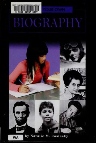 خرید و دانلود نسخه کامل کتاب Write Your Own Biography (Write Your Own Series)