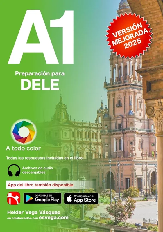 خرید و دانلود نسخه کامل کتاب DELE A1 Preparación کتاب دانش آموز به همراه فایل صوتی