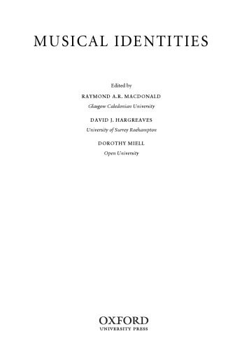 خرید و دانلود نسخه کامل کتاب Musical Identities