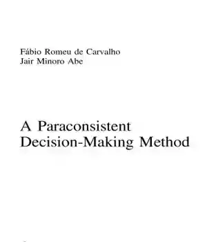 دانلود کتاب A Paraconsistent Decision-Making Method