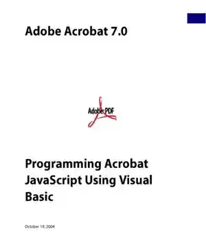 دانلود کتاب Adobe Acrobat 7 – Programming JavaScript Using Visual Basic Acrobat
