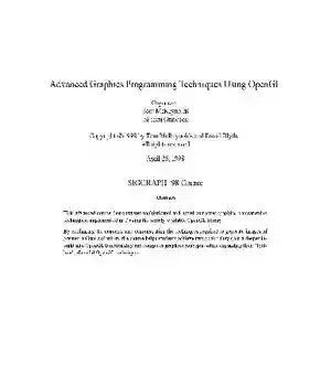 دانلود کتاب Advanced Graphics Programming Techniques Using OpenGL