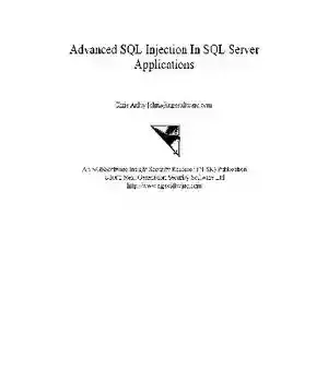 دانلود کتاب Advanced SQL Injection In Server Applications