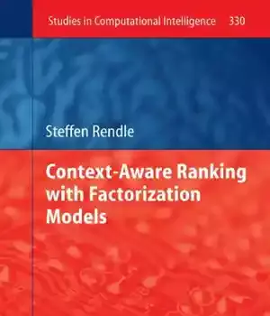 دانلود کتاب Context-aware ranking with factorization models