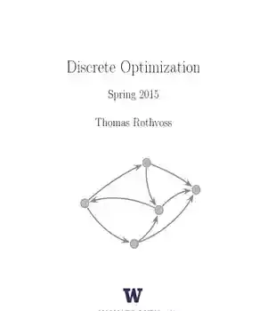 دانلود کتاب Discrete Optimization, Spring 2015