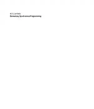 دانلود کتاب Elementary Synchronous Programming In C++ and Java via Algorithms
