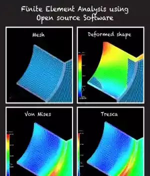 دانلود کتاب FEA using Open Source Software
