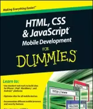 دانلود کتاب HTML, CSS, and JavaScript Mobile Development For Dummies – HTML CSS