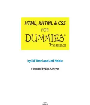دانلود کتاب HTML XHTML and CSS for Dummies