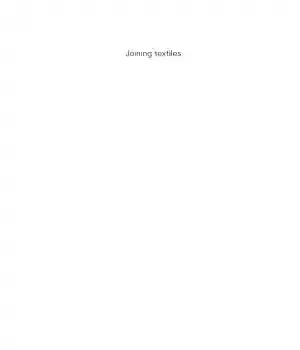 دانلود کتاب Joining Textiles Principles and Applications