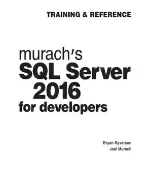 دانلود کتاب MurachÖs SQL Server 2016 for Developers