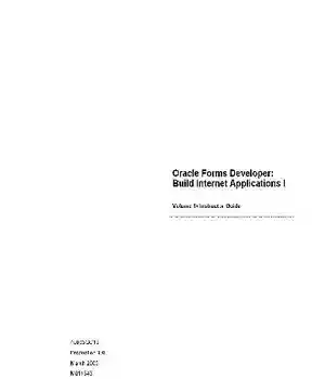 دانلود کتاب Oracle Forms Developer Build Internet Applications 1. Instructor Guide – 1