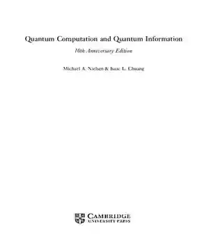 دانلود کتاب Quantum computation and information