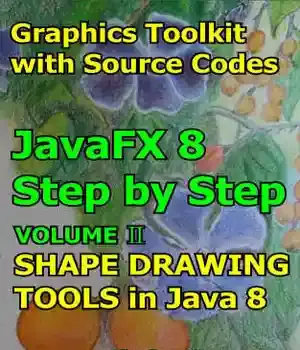 دانلود کتاب Shape drawing tools in Java 8: JavaFX 8 Tutorial – JavaFX