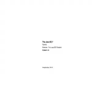دانلود کتاب The Java EE 7 Tutorial
