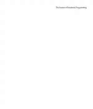 دانلود کتاب The Science of Functional Programming (draft version
