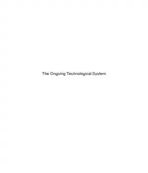 دانلود کتاب The ongoing technological system
