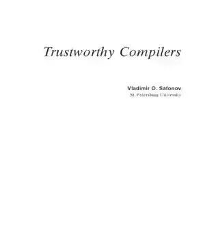 دانلود کتاب Trustworthy Compilers
