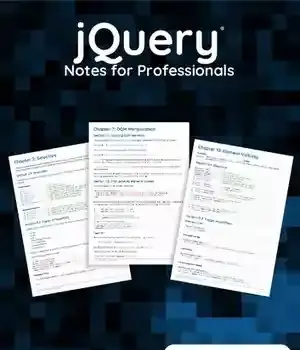 دانلود کتاب jQuery┬« Notes for Professionals book