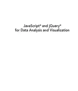دانلود کتاب javascript and jQuery for Data Analysis Visualization
